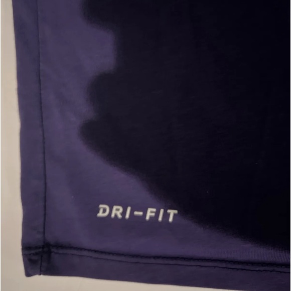 Men’s NBA Charlotte Hornets Basketball Purple Jordan T-Shirt (Size: Large Tall) - Picture 4 of 8